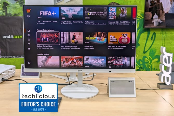  The Techlicious Editor's Choice Award logo is in the lower left.