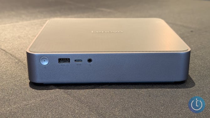 Lenovo IdeaCentre Mini x on a table