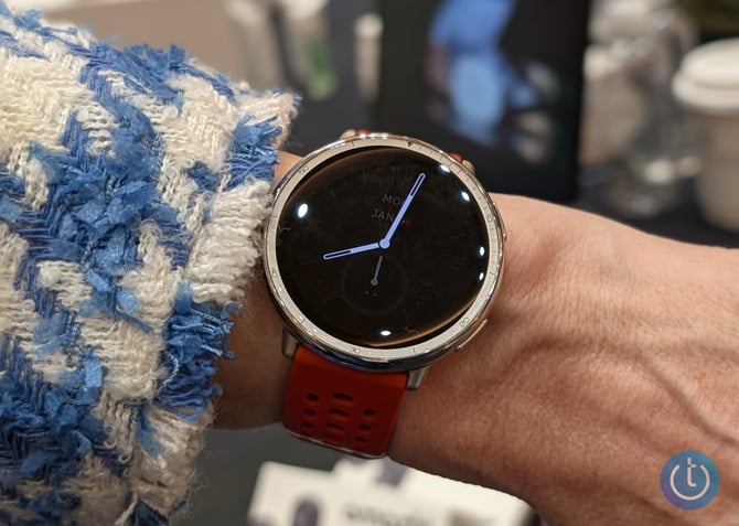 Amazfit Active 2 Smartwatch on a wrist