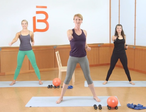 Barre3 combines moves from ballet, yoga and Pilates to create a unique, low-impact routine