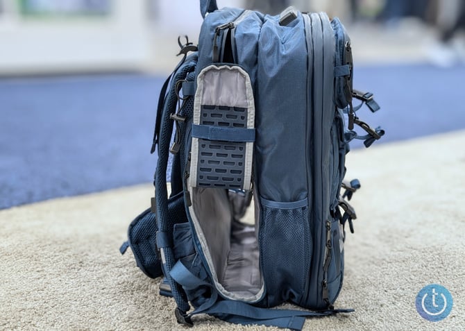 Side access panel for the Bluetti Handsfree 1 backpack