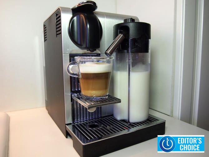 De'Longhi Nespresso Lattissima Single-Serve Espresso Maker, 1 cups, Metalic