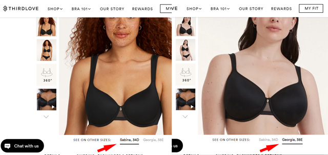 What Sizes Does ThirdLove Carry? The Brand's Bras Are Now Offered In 78  Sizes Because Inclusivity Is Essential