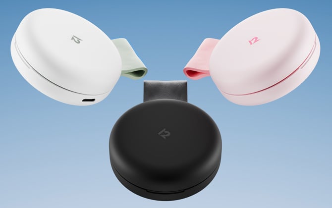 ButterFly SE is shown (from left to right) in white, black, and pink. 