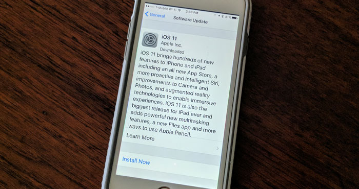 how to update ios on iphone 11 pro